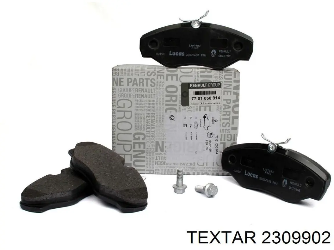 Купить 2309902 Textar Колодки тормозные