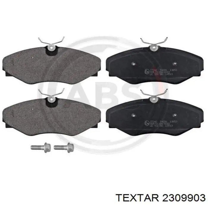 Колодки Textar 2309903 цена, от 30.05 USD