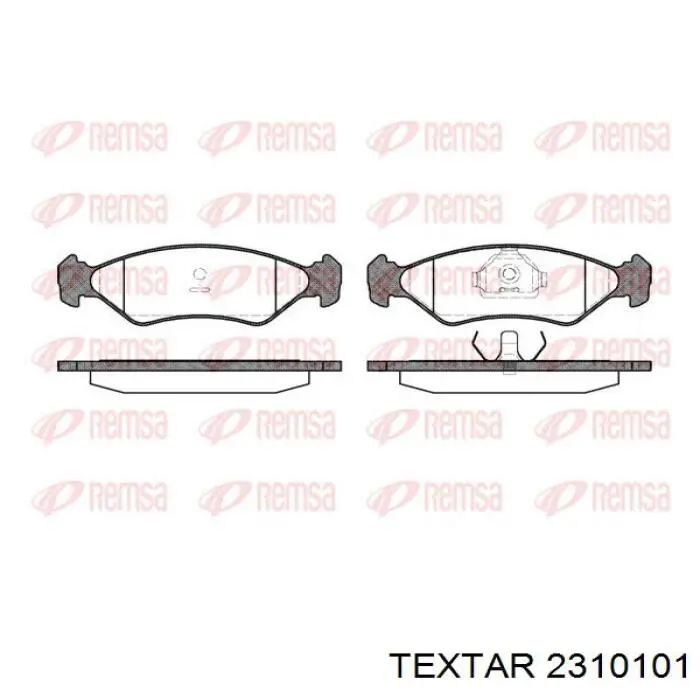 Колодки Textar 2310101 цена, от 17.47 USD
