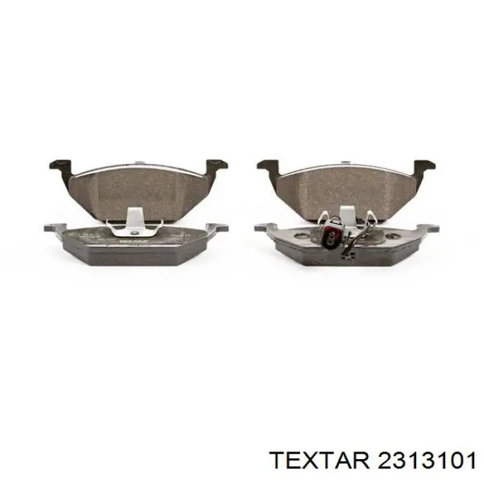 2313101 Textar Колодки передние