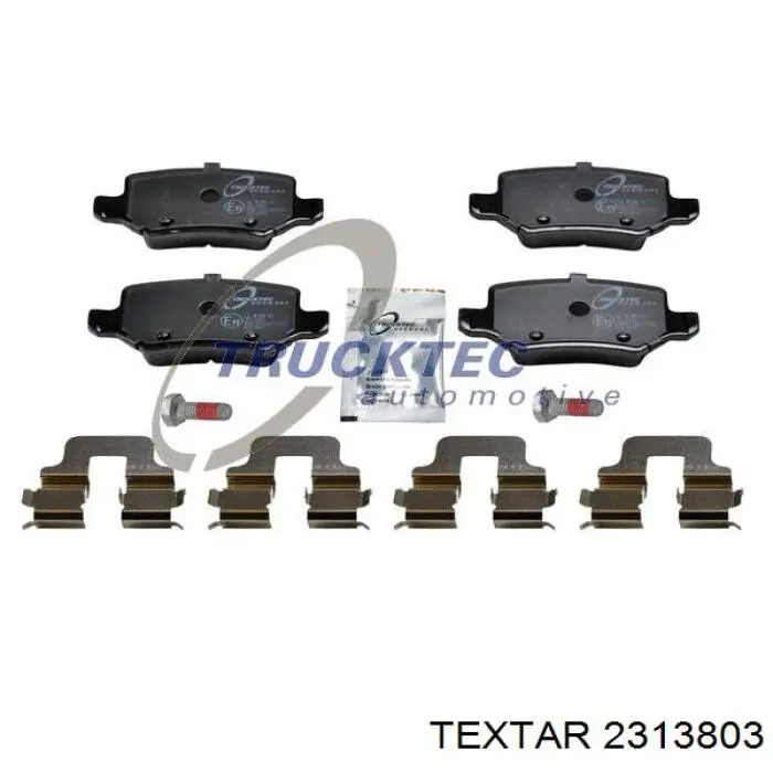 Задние дисковые колодки Textar 2313803