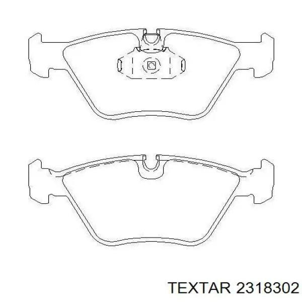 Колодки Textar 2318302 цена, от 49.69 USD