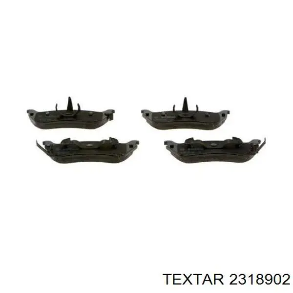 Колодки дисковые  Textar 2318902 цена, от 38.29 USD