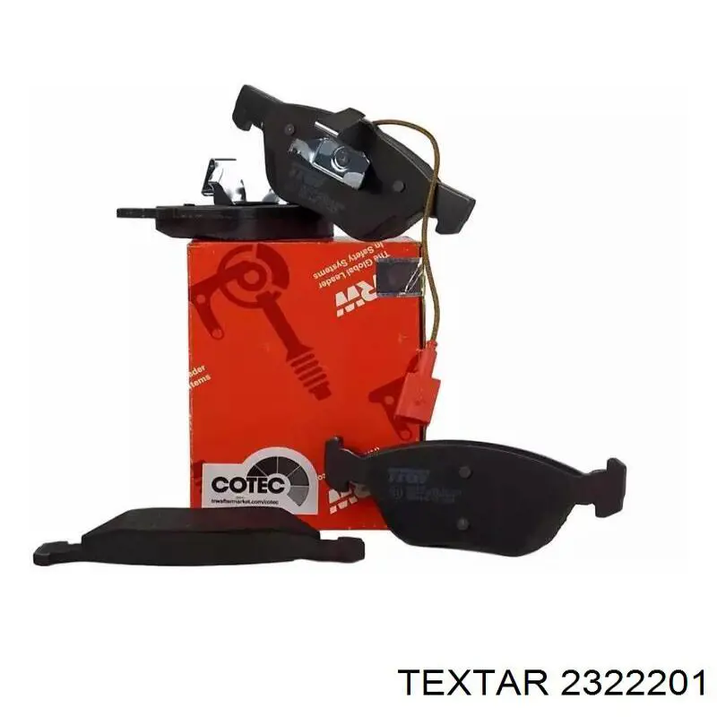 Купить 2322201 Textar Колодки тормозные