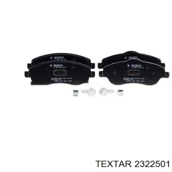 Тормозные колодки Textar 2322501