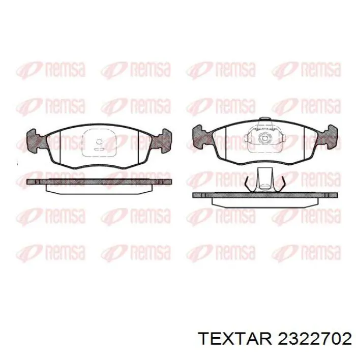 Колодки Textar 2322702 цена, от 19.99 USD