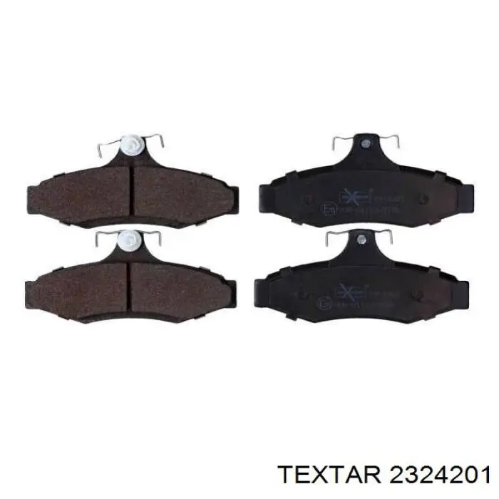 Колодки дисковые  Textar 2324201 цена, от 24.87 USD