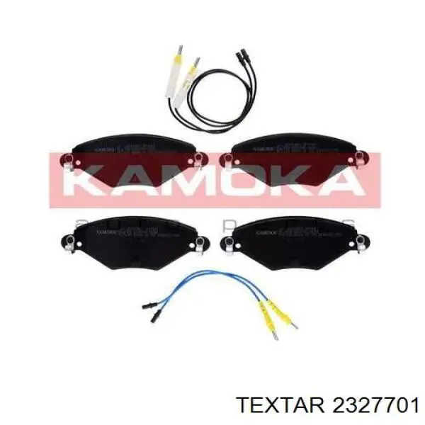 Передние тормозные колодки 2327701 Textar