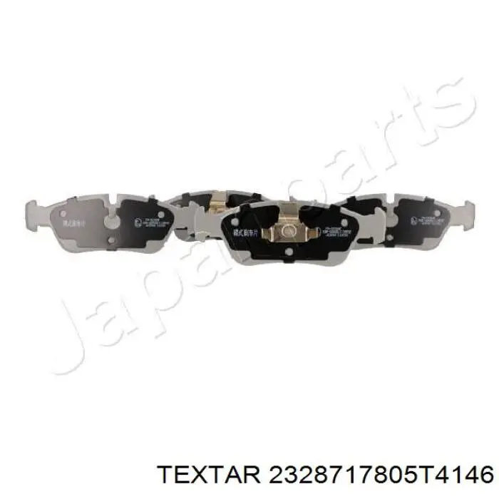 2328717805T4146 Textar Колодки передние