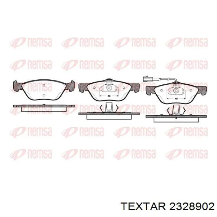 Колодки Textar 2328902 цена, от 32.87 USD