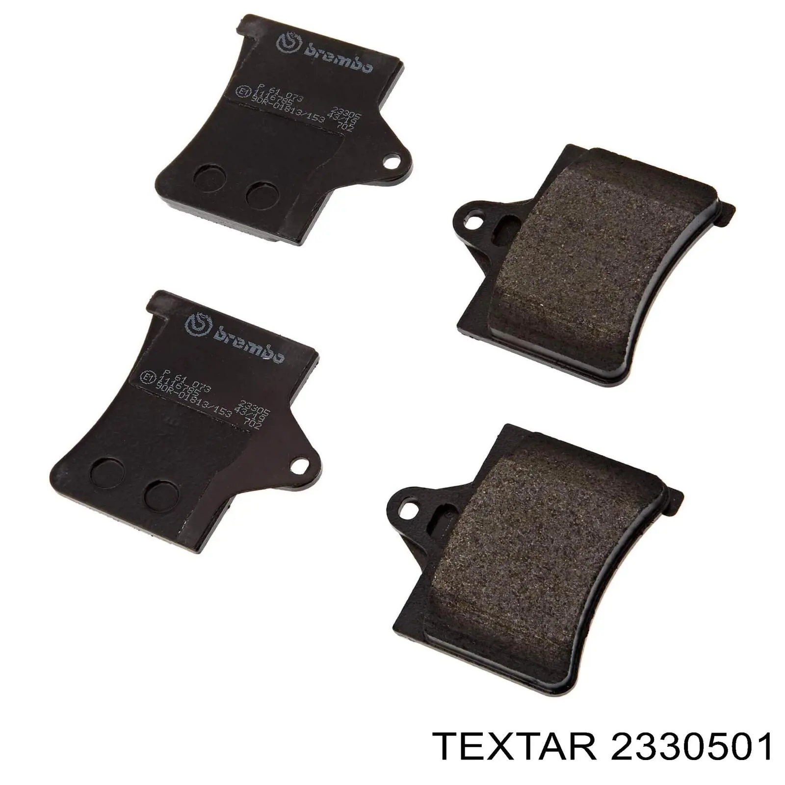 Задние дисковые колодки Textar 2330501