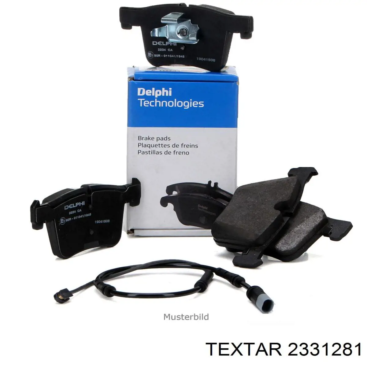 Купить 2331281 Textar Колодки тормозные