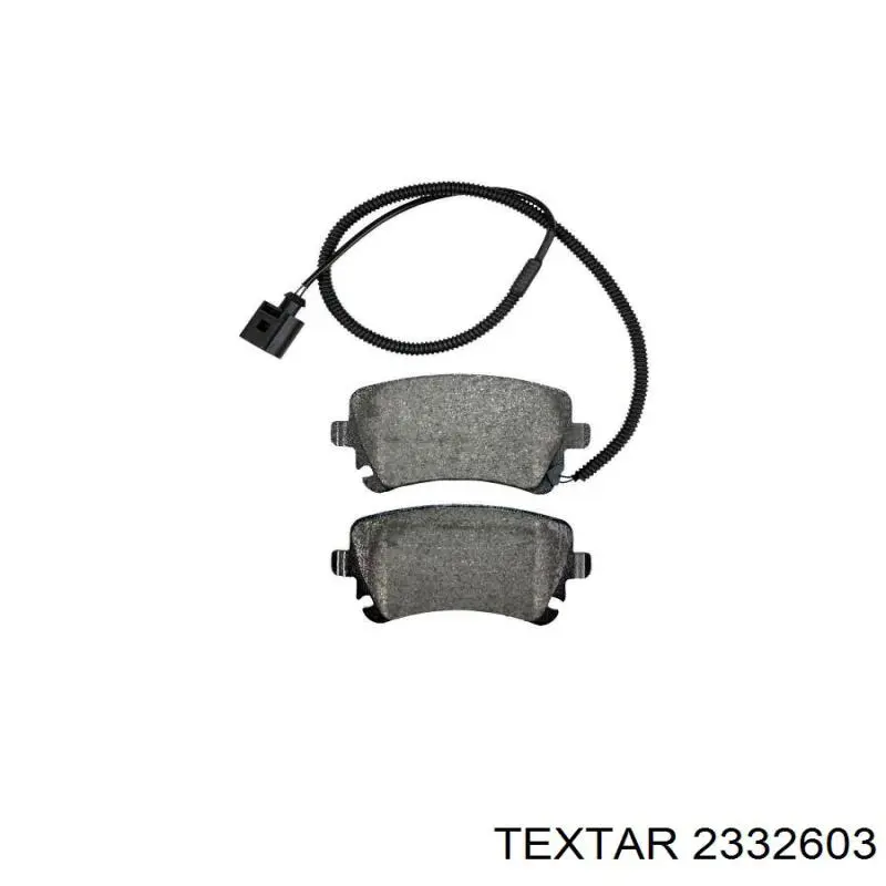 Купить 2332603 Textar Колодки тормозные задние, дисковые