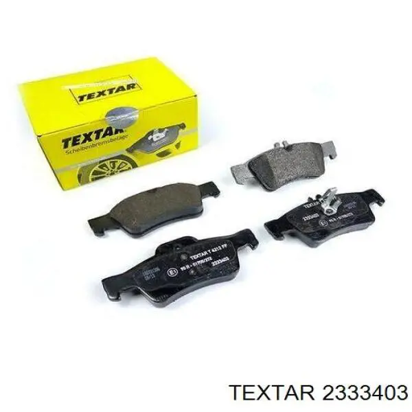 2333403 Textar Колодки тормозные дисковые комплект