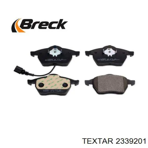 Передние тормозные колодки 2339201 Textar
