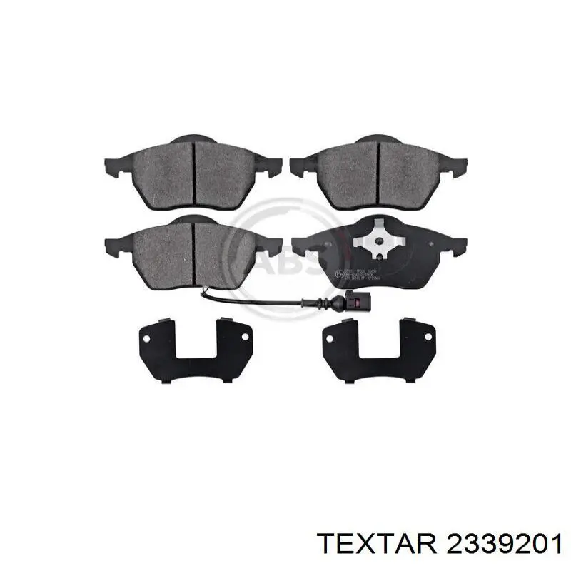 Тормозные колодки Textar 2339201