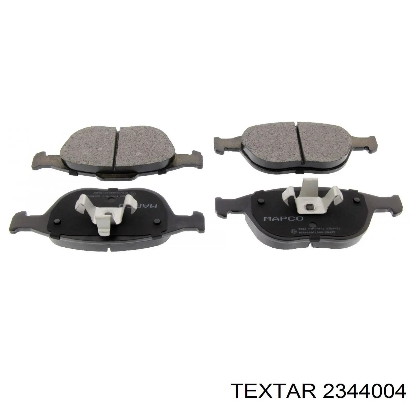 Передние тормозные колодки 2344004 Textar