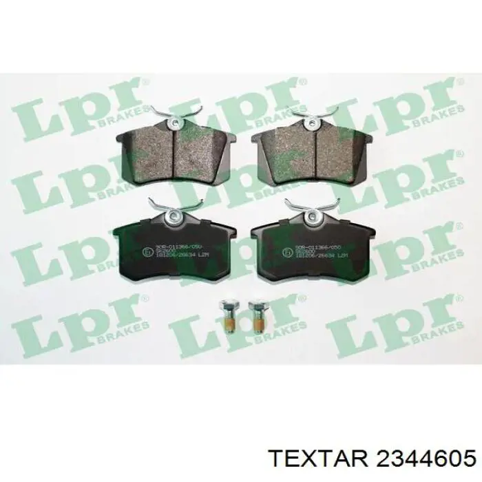 Колодки дисковые  Textar 2344605 цена, от 16.47 USD