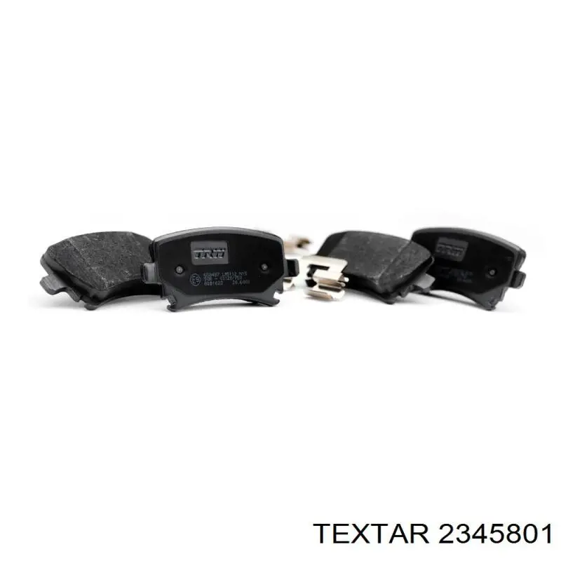 Задние дисковые колодки Textar 2345801