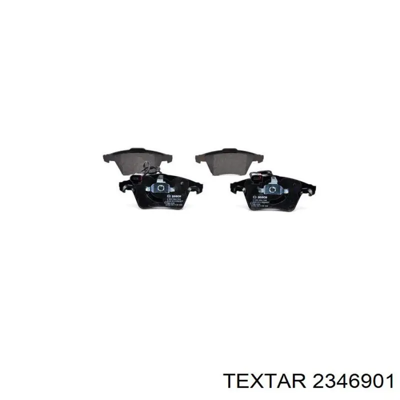 Передние тормозные колодки 7L6698151F VAG