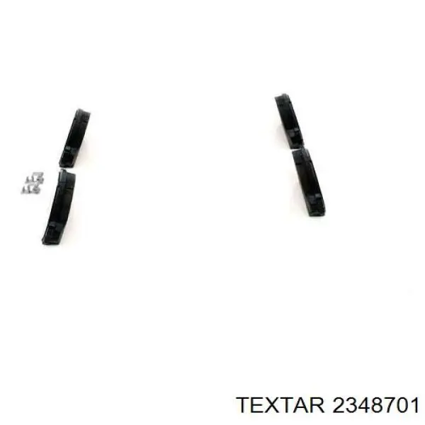 Тормозные колодки Textar 2348701
