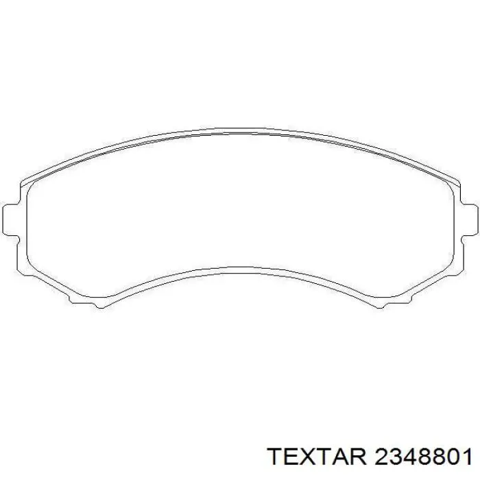 Купить 2348801 Textar Колодки тормозные
