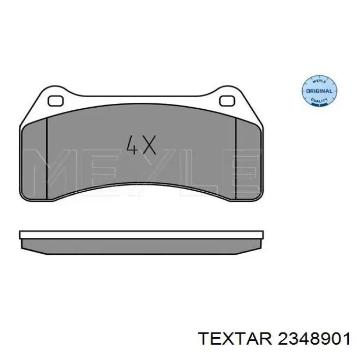 Купить 2348901 Textar Колодки тормозные