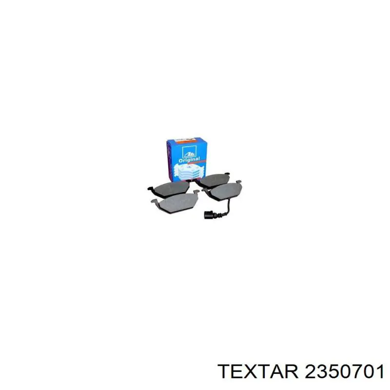 Купить 2350701 Textar Колодки тормозные