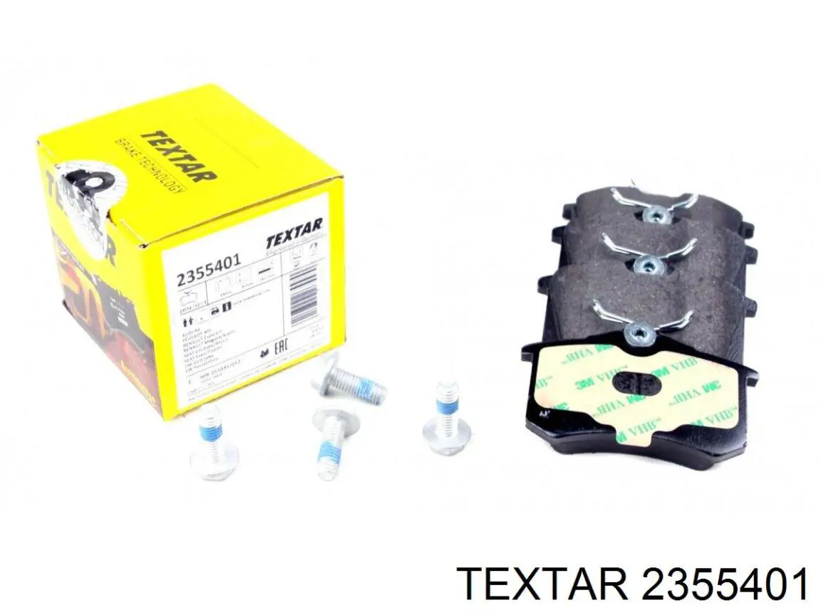 2355401 Textar Колодки тормозные дисковые комплект