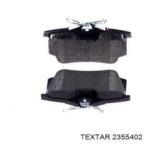 2355402 Textar Колодки тормозные дисковые комплект
