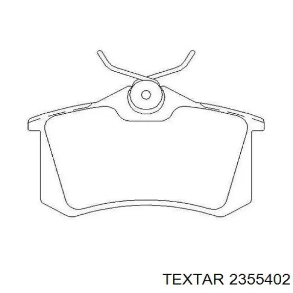 Колодки дисковые  Textar 2355402 цена, от 20.13 USD