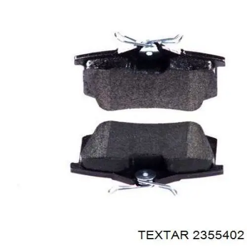 Купить 2355402 Textar Колодки тормозные задние, дисковые