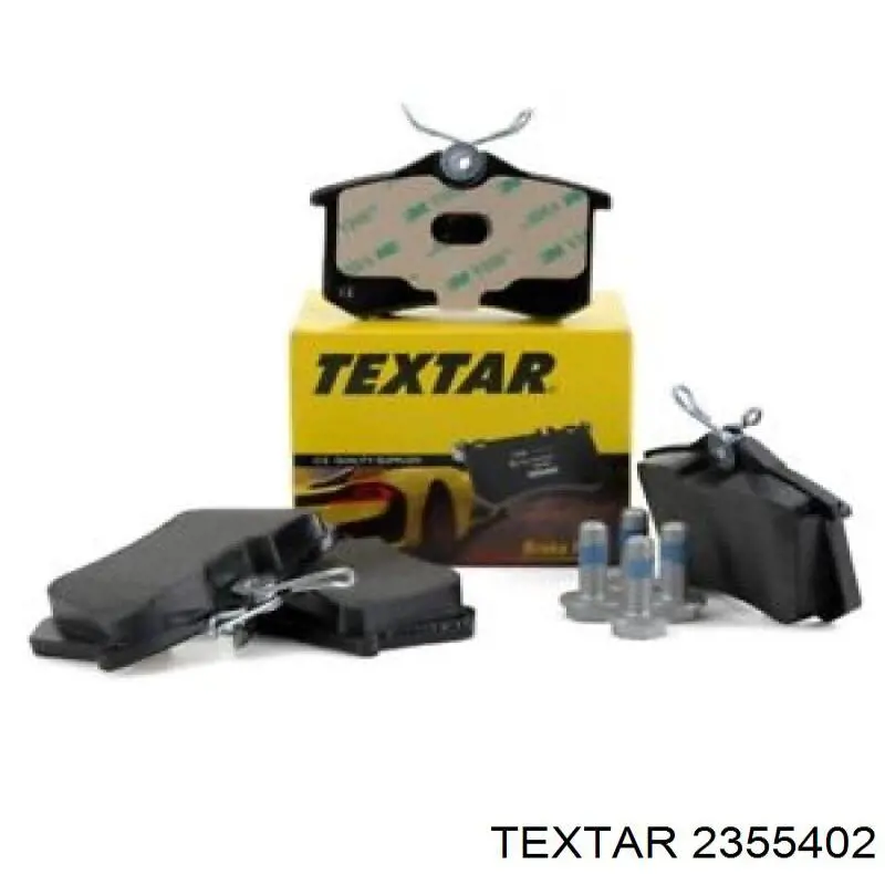 Задние тормозные колодки 2355402 Textar