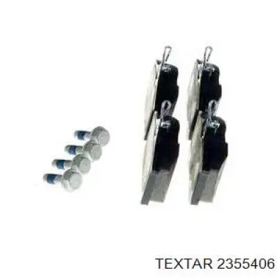 2355406 Textar Колодки тормозные дисковые комплект