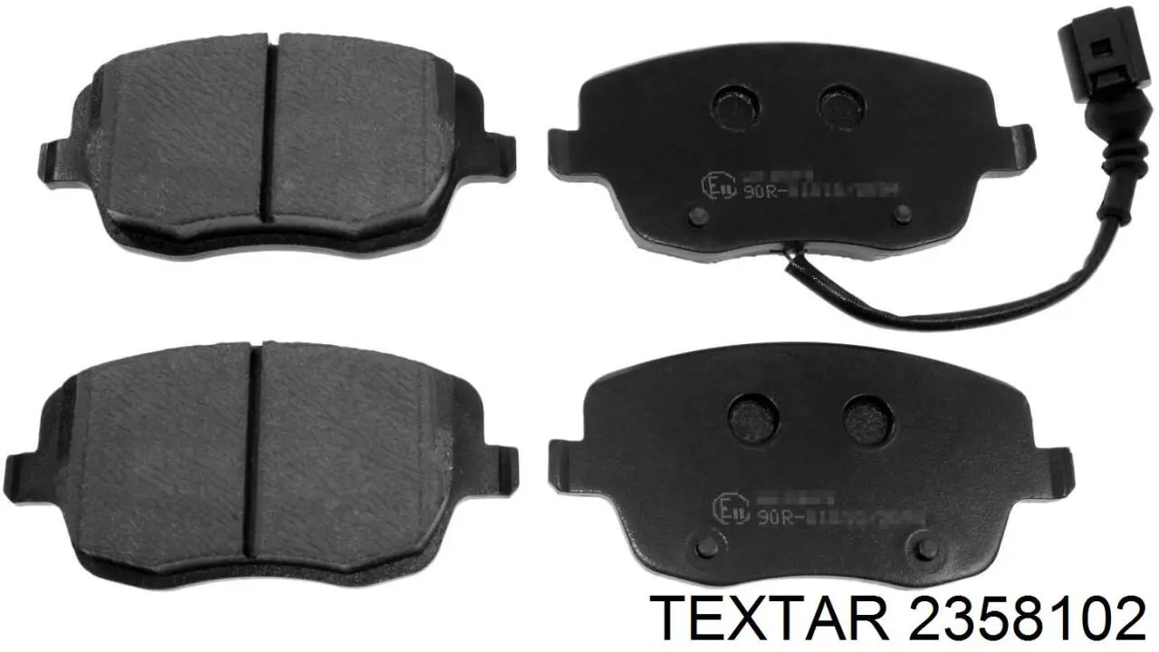 Колодки Textar 2358102 цена, от 27.49 USD