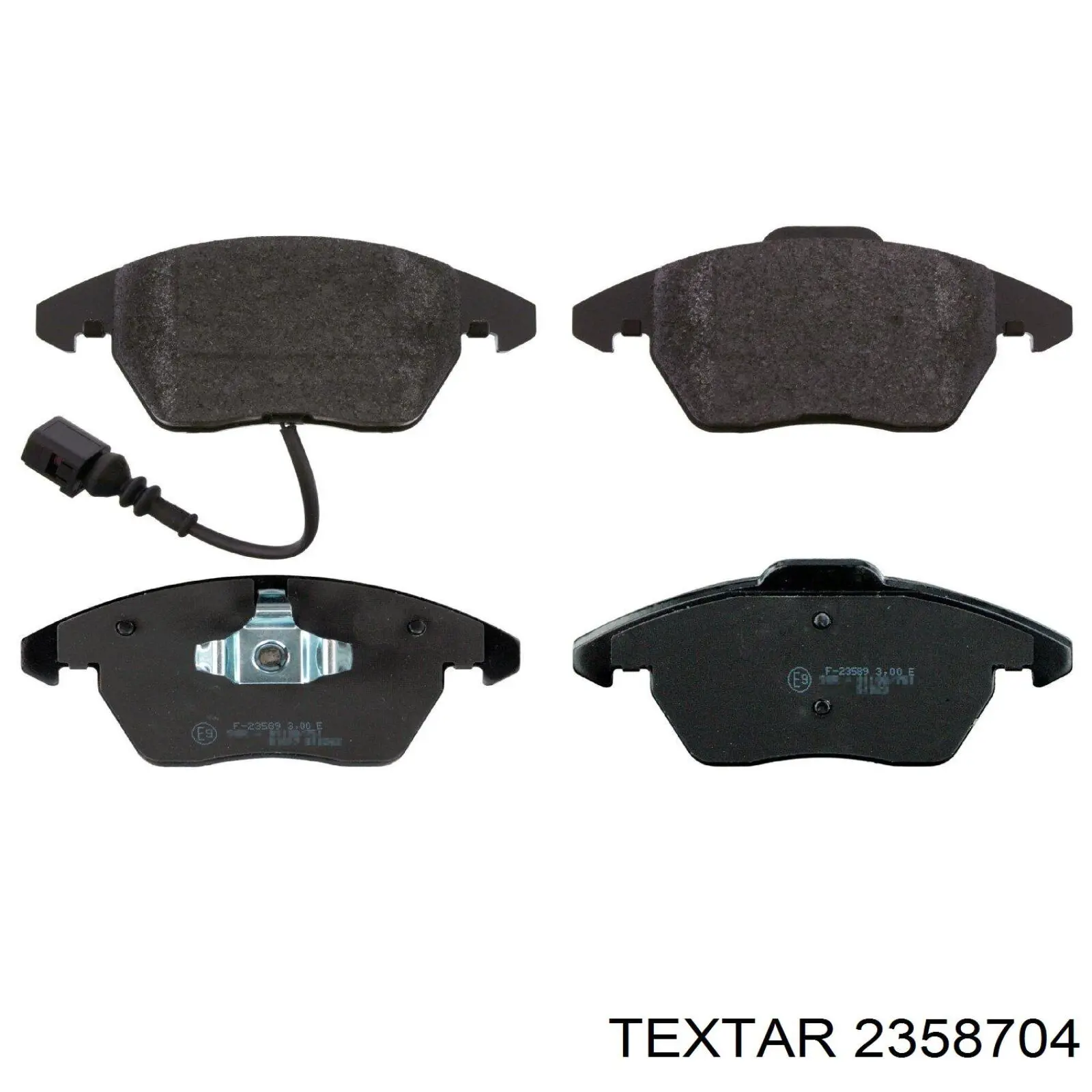 Купить 2358704 Textar Колодки тормозные