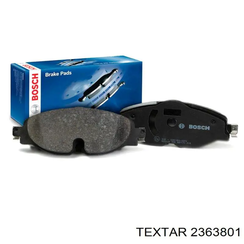 Тормозные колодки Textar 2363801