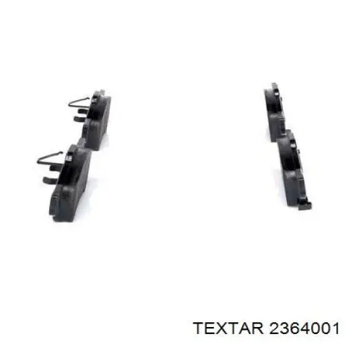 Купить 2364001 Textar Колодки тормозные