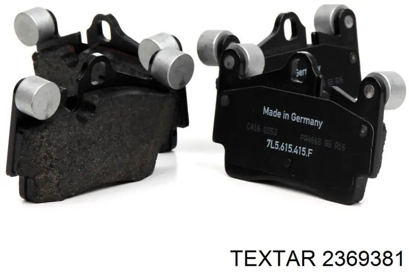 Купить 2369381 Textar Колодки тормозные
