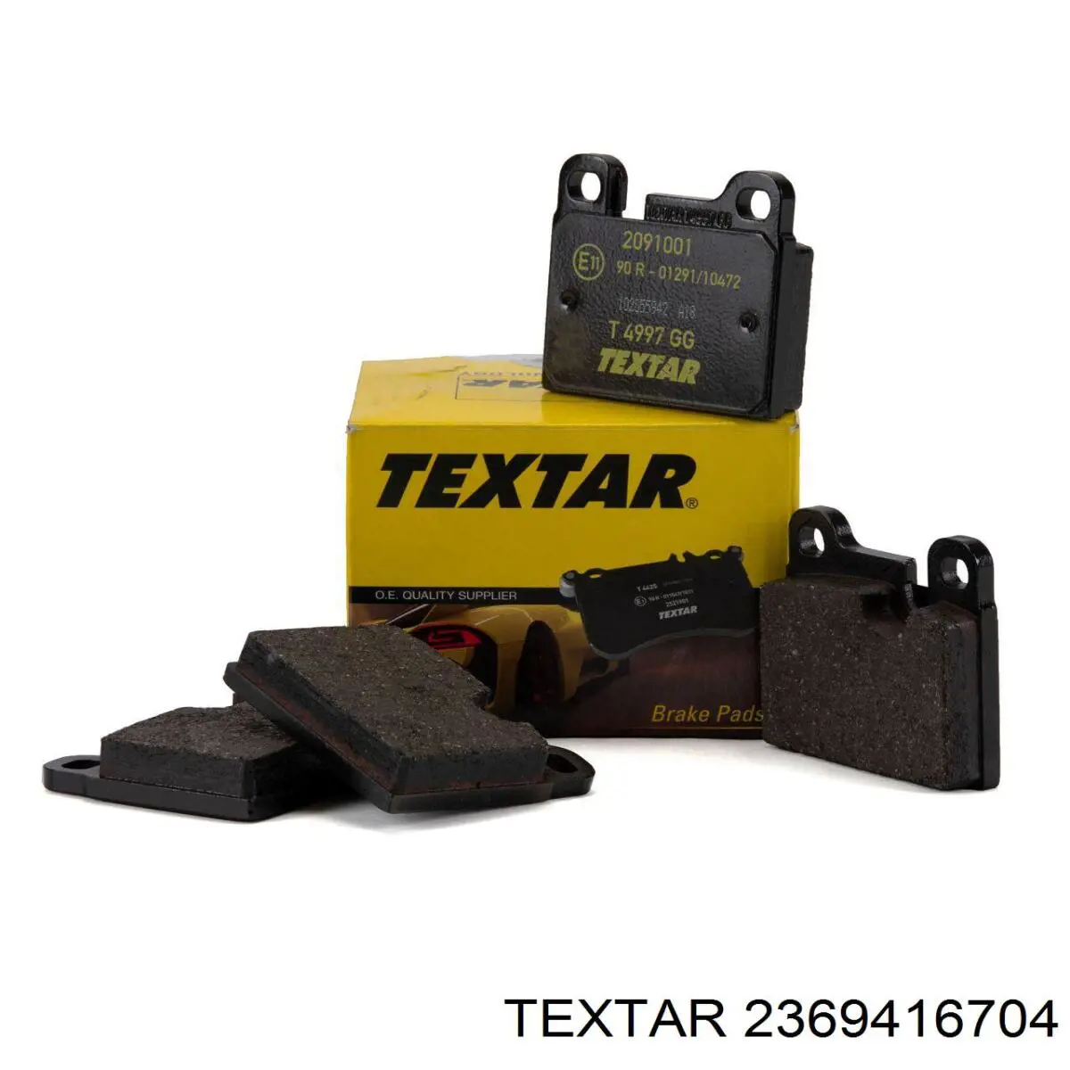 Задние дисковые колодки Textar 2369416704