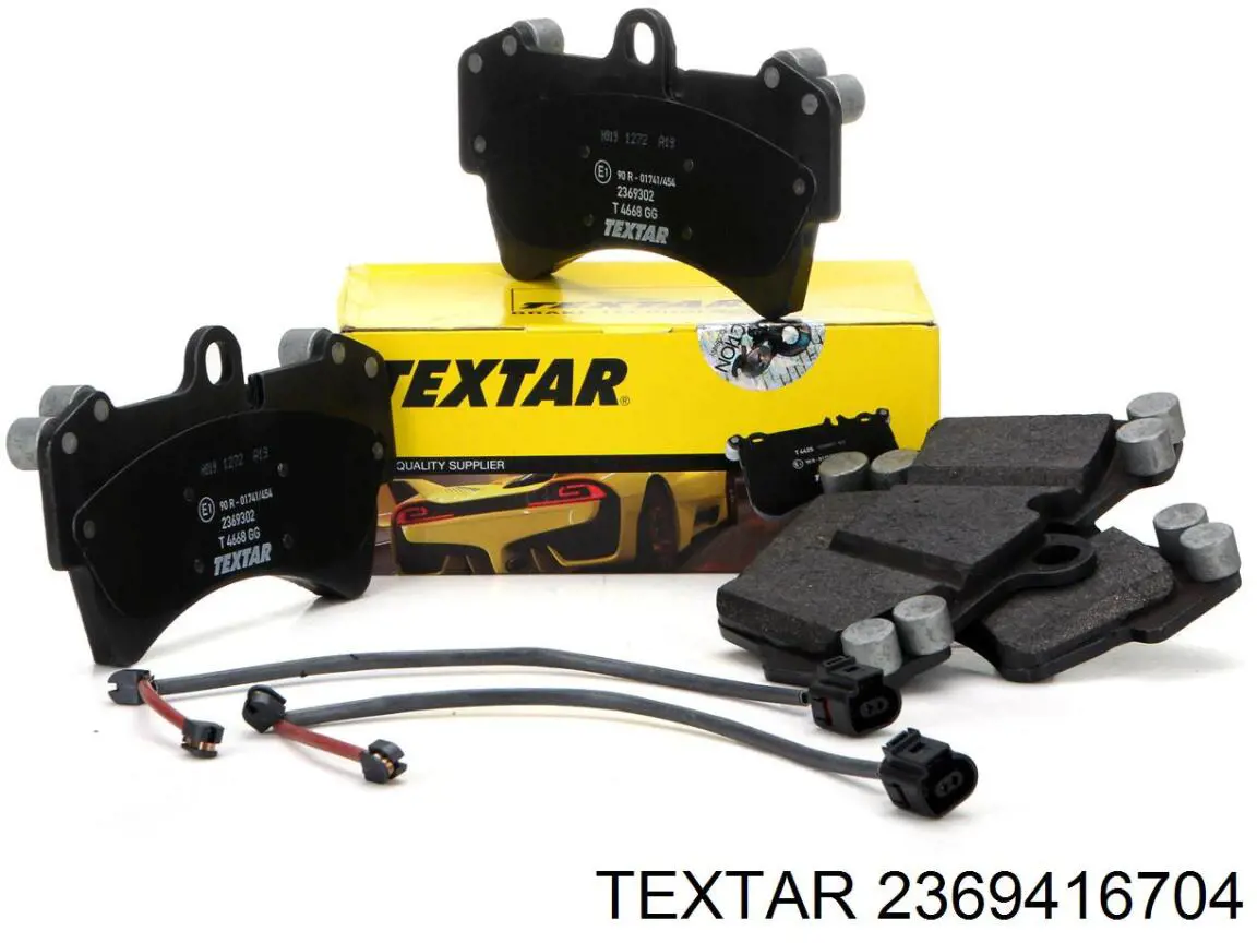 Купить 2369416704 Textar Колодки тормозные задние, дисковые