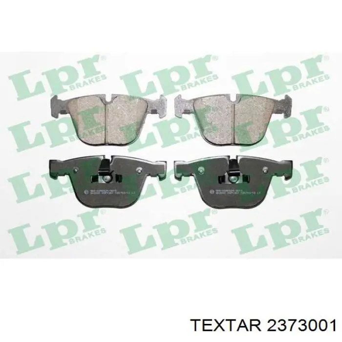 Купить 2373001 Textar Колодки тормозные задние, дисковые