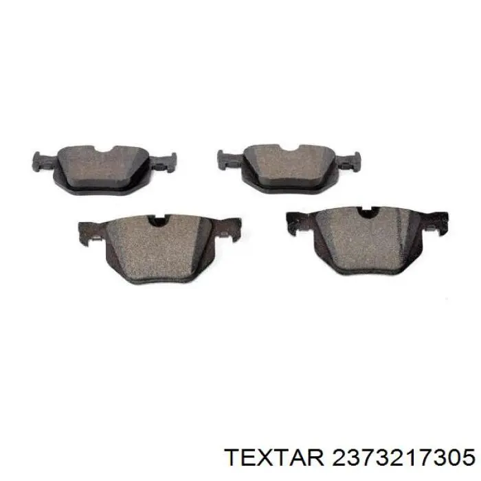 2373217305 Textar Колодки тормозные дисковые комплект