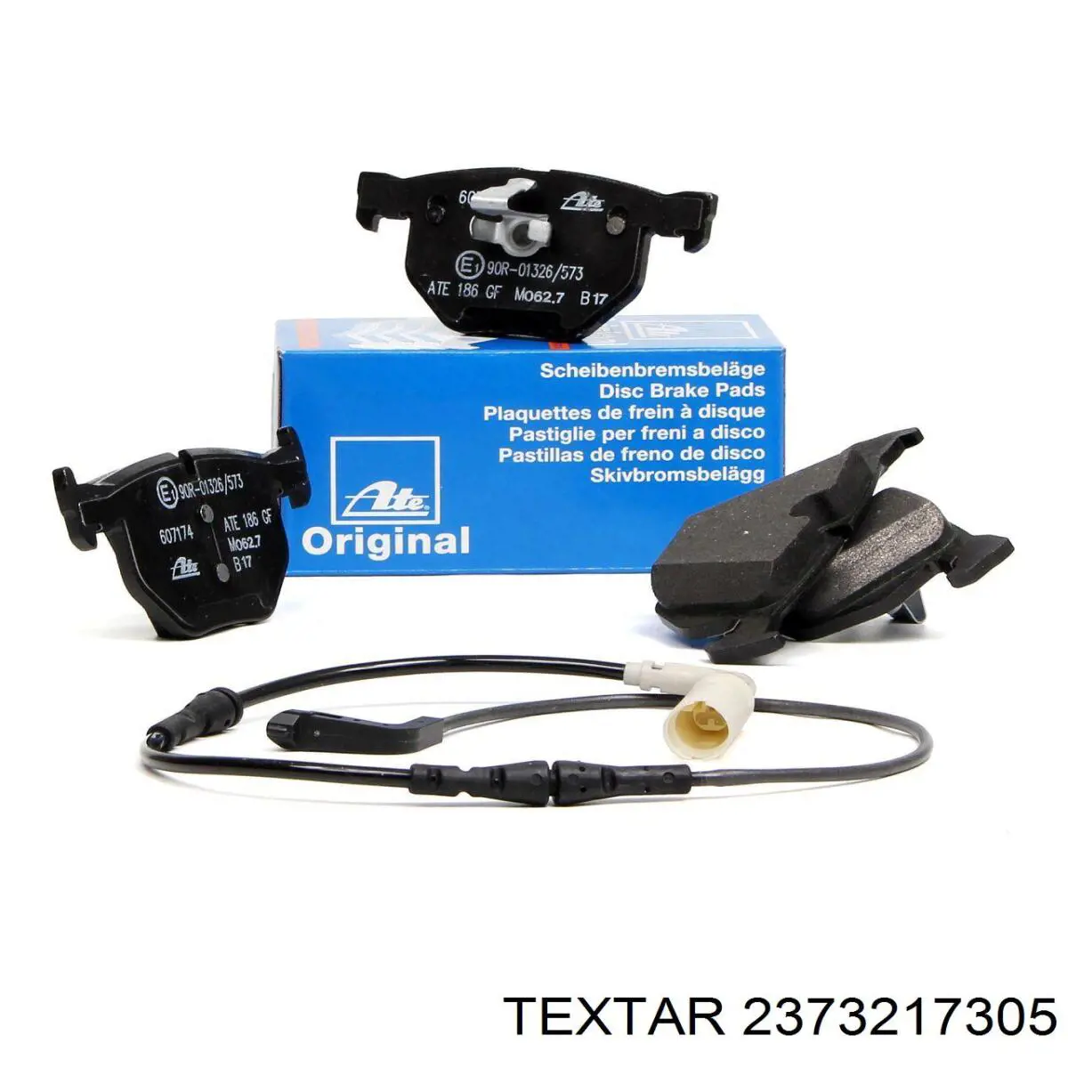 Задние дисковые колодки Textar 2373217305