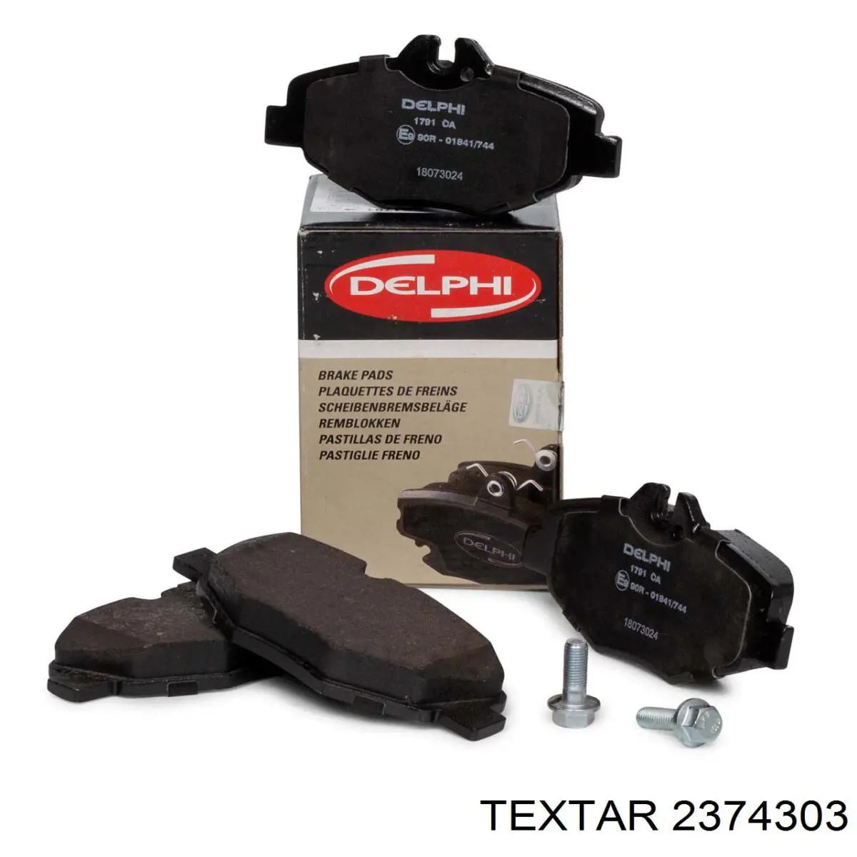 Тормозные колодки Textar 2374303