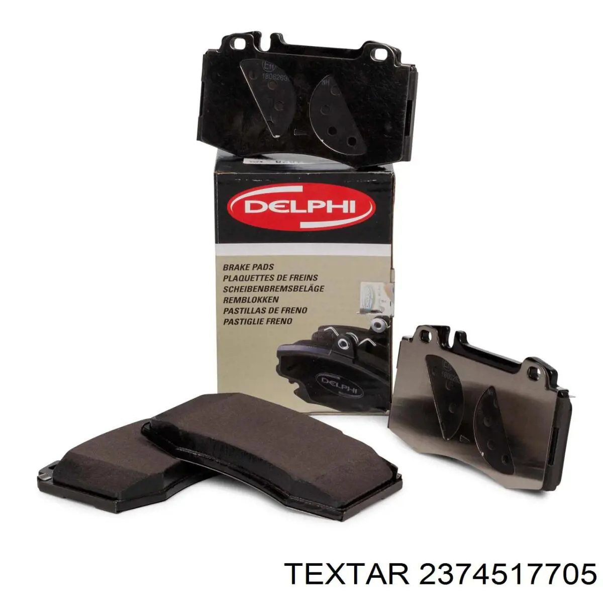 Тормозные колодки Textar 2374517705