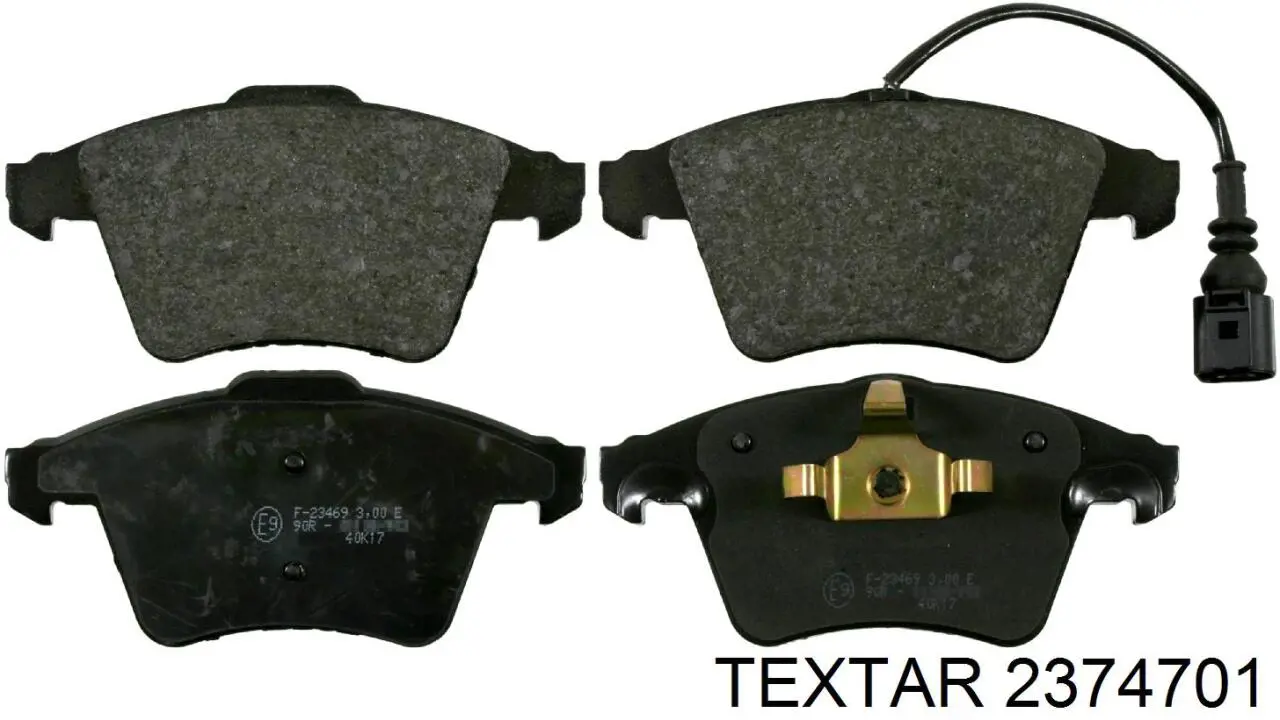 Купить 2374701 Textar Колодки тормозные