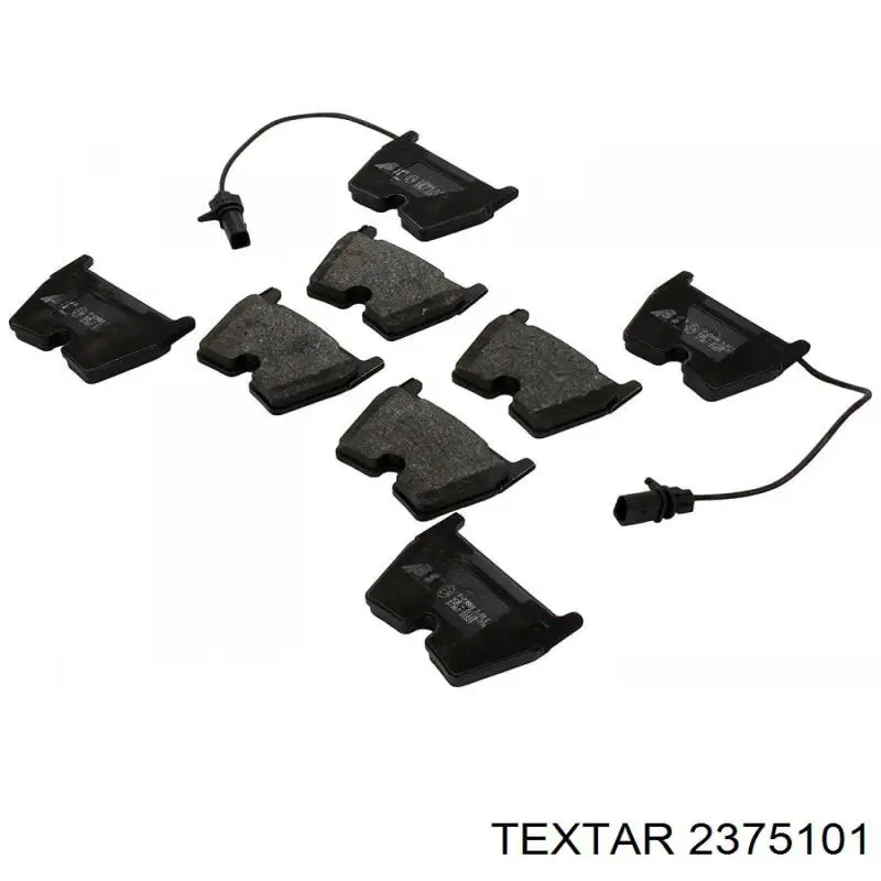 Купить 2375101 Textar Колодки тормозные
