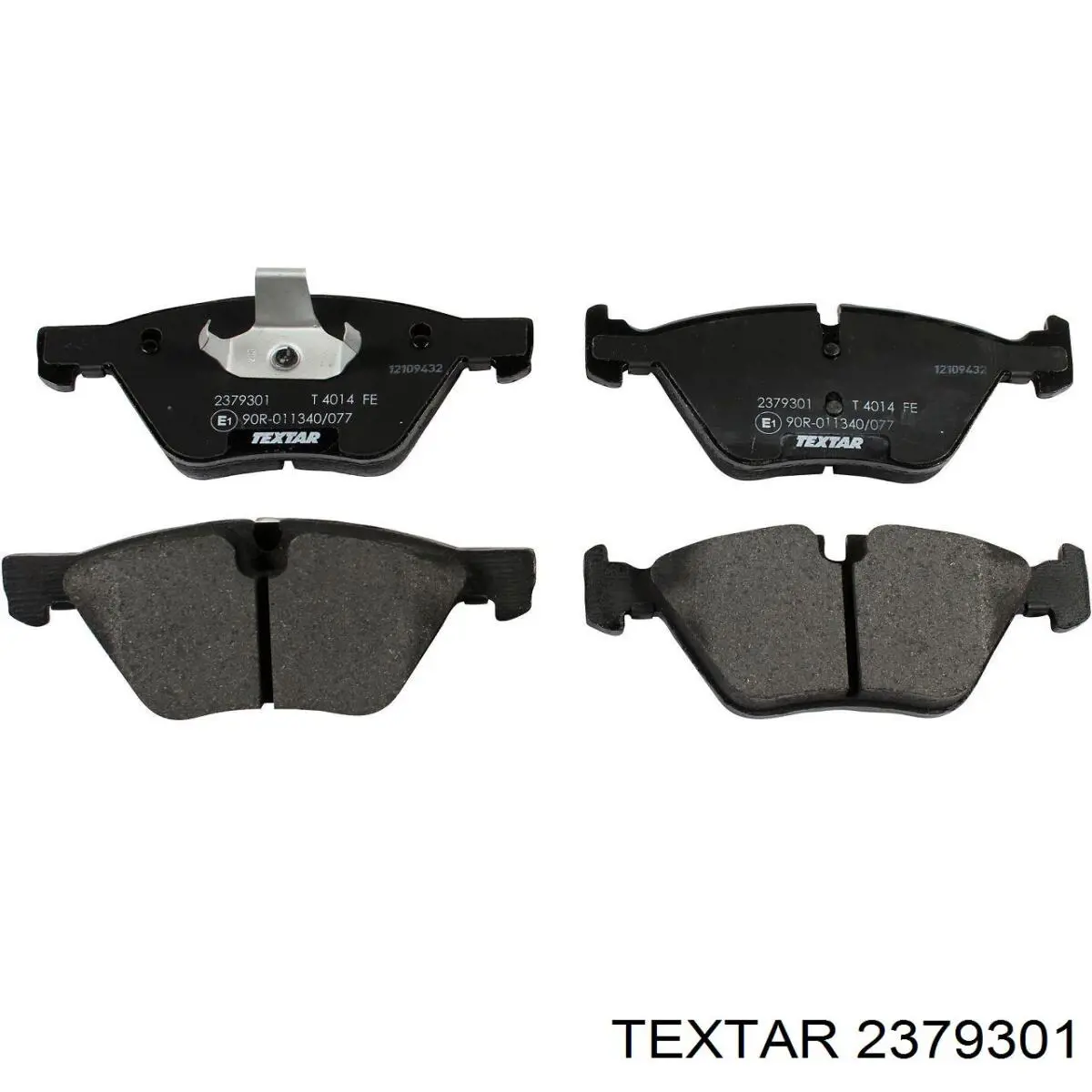 Передние тормозные колодки 2379301 Textar