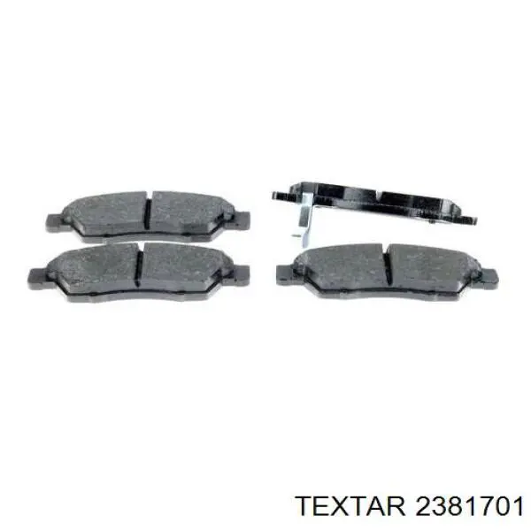 Тормозные колодки Textar 2381701
